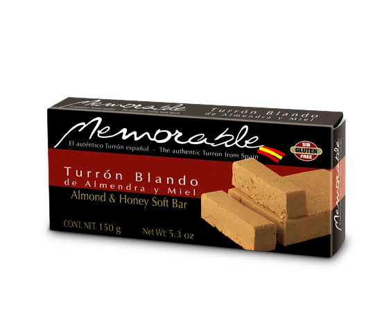 Turron Blando Memorable de 150 Gramos 